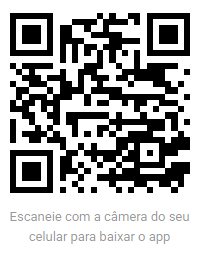 QR Code para download do app Hiléia
